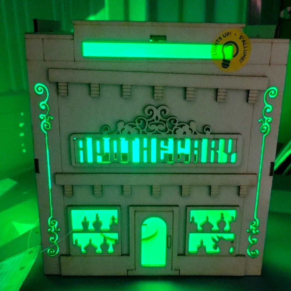 Illuminated Apothecary Sign. DIY Project.